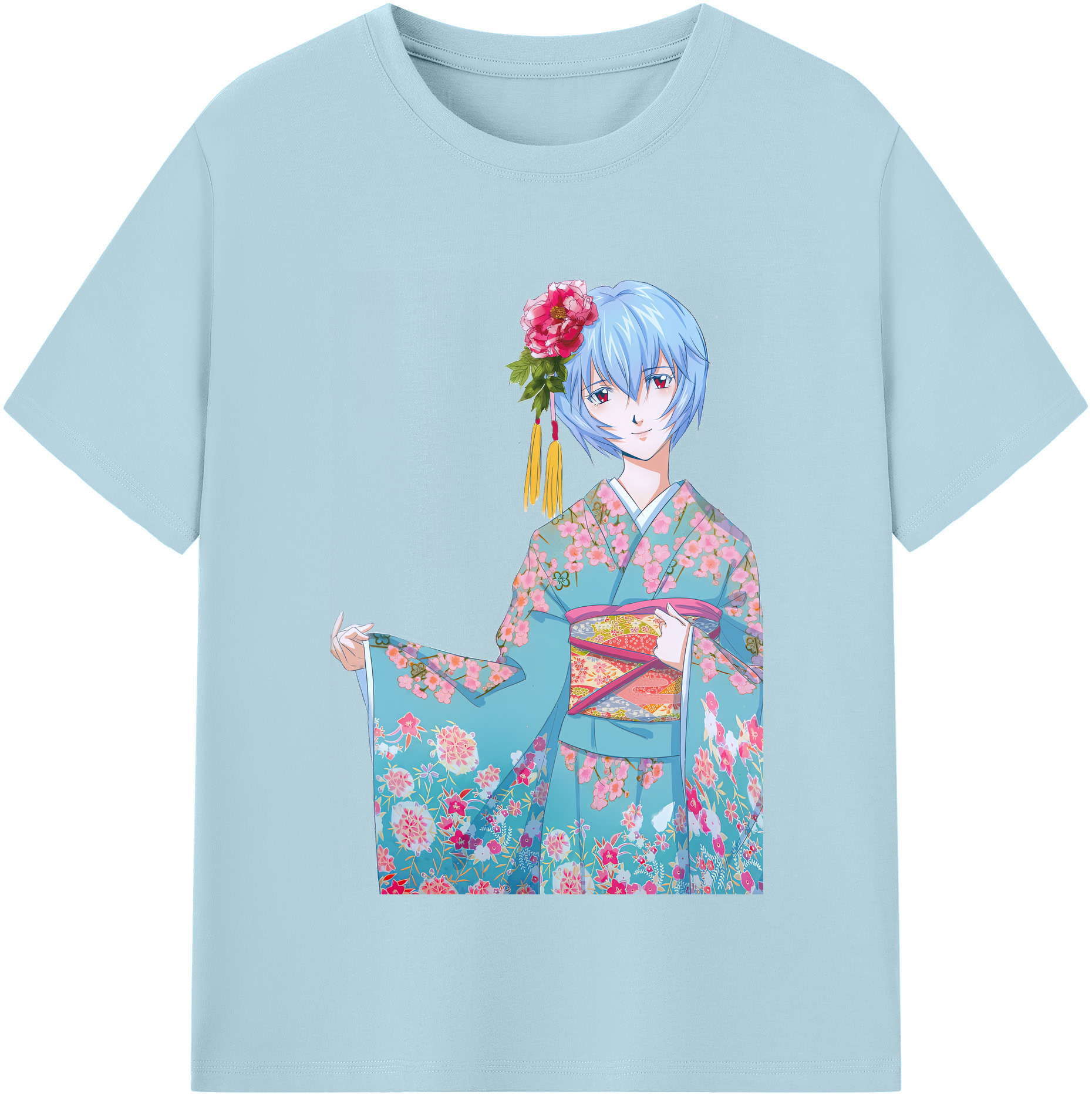 （画像用） EVA 新世紀エヴァンゲリオン 綿100％半袖Tシャツ（フロントプリント）